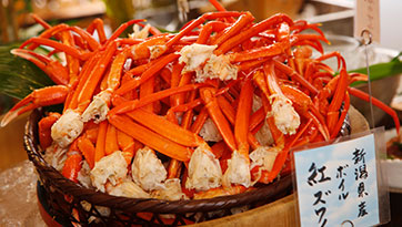 Our No.1 popular menu item: Crab
